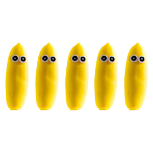 Jono toys squeeze funny bananas anti-stress stretch knijpfiguur, 12st.