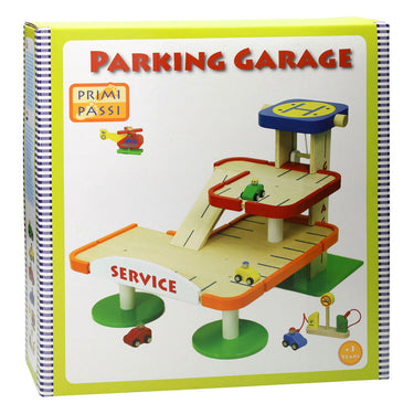 Jonotoys primi passi - houten parkeer garage