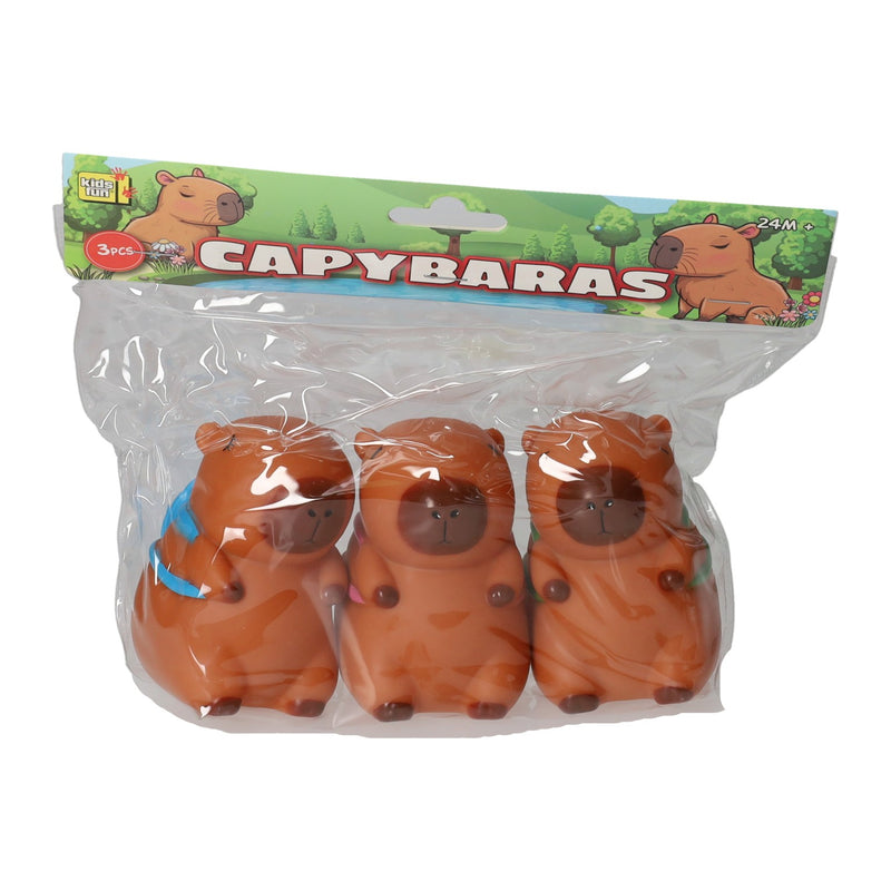 Laden Sie das Bild in Galerie -Viewer, Jono toys capibara baddieren - 3st
