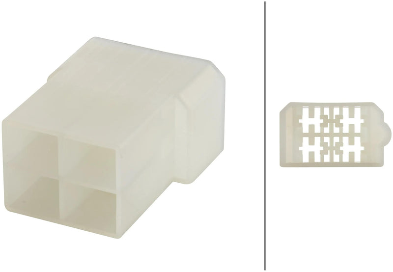 Load image into Gallery viewer, Hella steckgehäuse connector housing 4-polig

