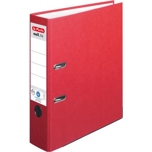 Ordner herlitz 10841385 8 cm a4 rood