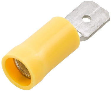 Hella platte stekker fl.plug 4.0-6.0 50st yellow 6.3 x 0.8mm