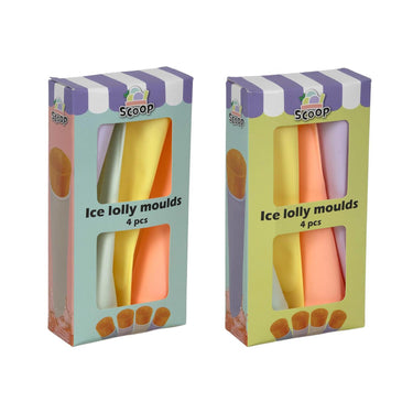 Ijslollymaker uni squeeze voor 4 ijsjes