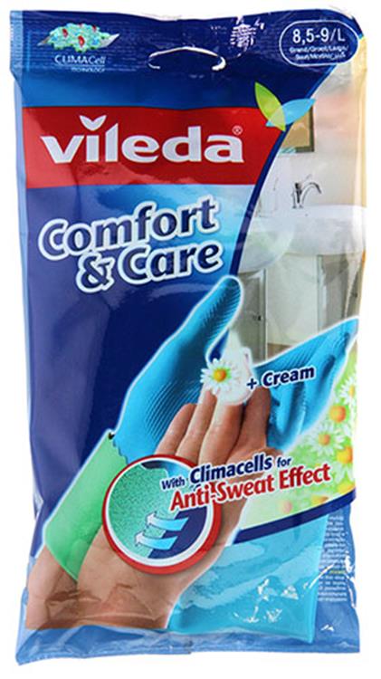 Laden Sie das Bild in Galerie -Viewer, Vileda 1046051 - handschoenen comfort care l | 12 stuks
