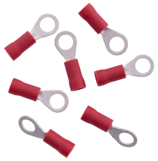 Dresselhaus ringverbinders ring tongue, 5mm, insulat red 0.25 - 1.0 qmm