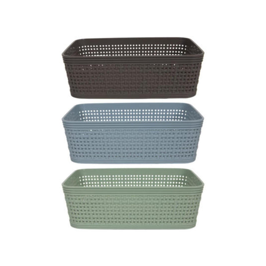 Svenska living mand 4,5l 24,5x16x10cm woven