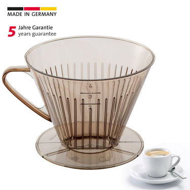 Westmark koffiefilterhouder, filtermaat 4, voor maximaal 4 kopjes koffie, 24542261