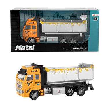 Toi-toys kiepwagen oranje 12 cm