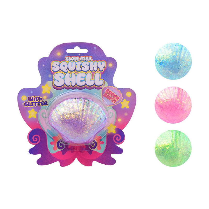 Afbeelding laden in galerijviewer, Johntoy slow rise glitter schelp
