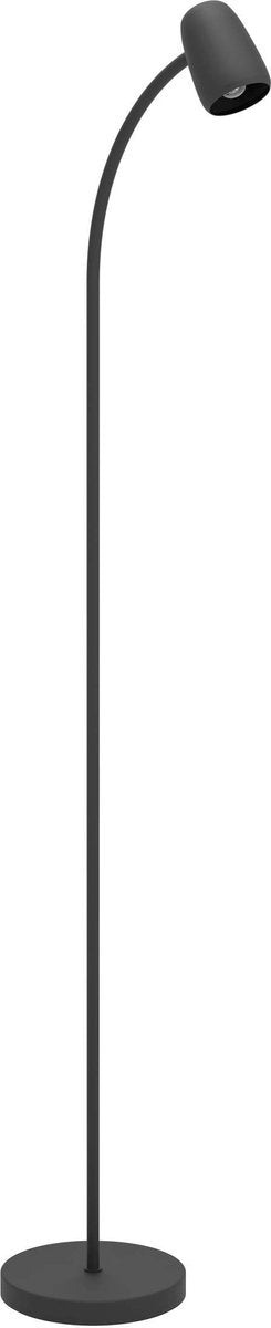 Eglo carlo vloerlamp - e14 - 170 cm - zwart - kantelbaar