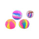 Johntoy xxl koraal squeeze bal speelgoed stressbal multi kleuren.