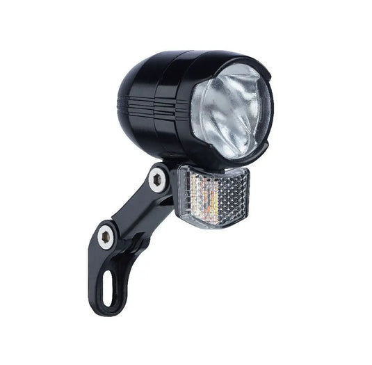 Buchel Shiny 40 led koplamp naafdynamo aan uit 40 lux
