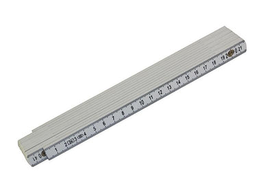 1010900 - abs-kunstst. plooimeter wit 2m | 20 stuks