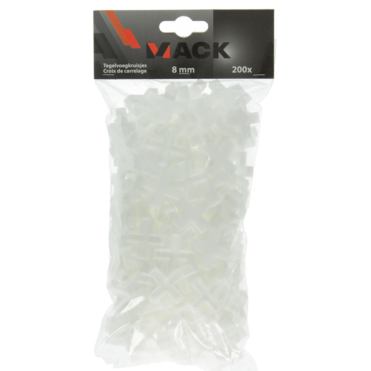 Laden Sie das Bild in Galerie -Viewer, Mack 1004612 - tegelvoegkruisjes 8mm 200st | 5 stuks

