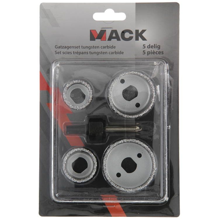 Afbeelding laden in galerijviewer, Mack 1004618 - gatzaagset 5 delig voor steen en tegels | 3 stuks
