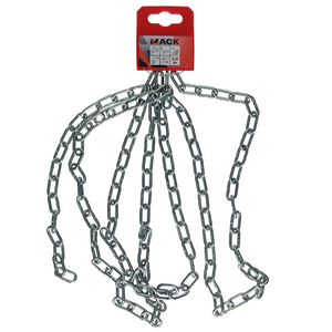 Mack 1004995 - ketting schakel kort din5685-2ø 3mm l 16mm 2m wwl 40 kg | 5 stuks