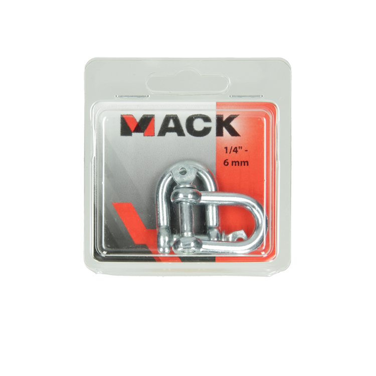 Afbeelding laden in galerijviewer, Mack 1006831 - 2 kelven verzinkt recht bl 1 4 inch -6mm | 5 stuks
