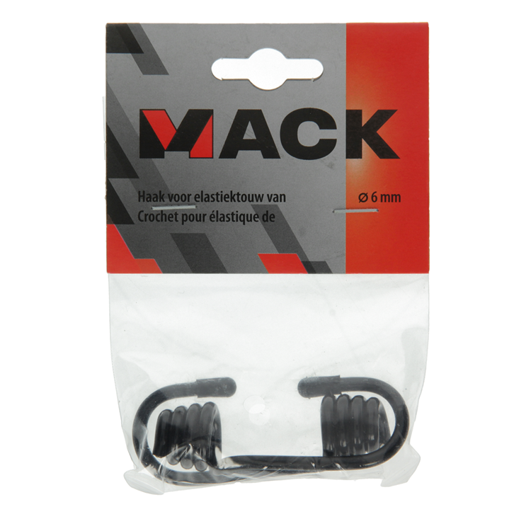 Afbeelding laden in galerijviewer, Mack 1006927 - 2 haken voor elastiektouw 6mm | 5 stuks
