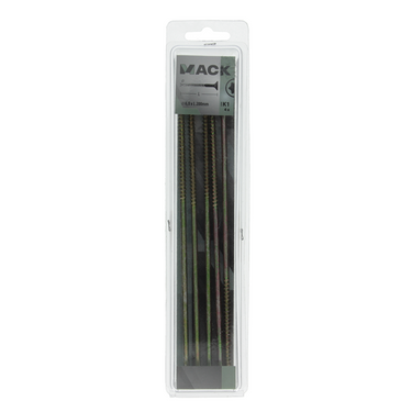 Mack 1006985 - spaanplschrf. vzkop-zelfb geelverzinkt 4st 6 x 200mm | 10 stuks