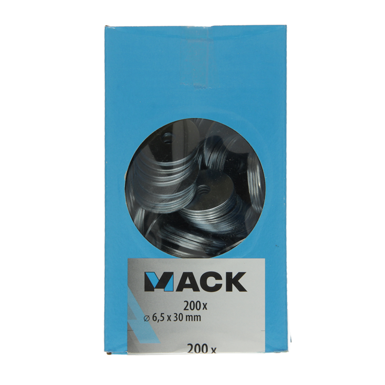 Laden Sie das Bild in Galerie -Viewer, Mack 1007121 - carrosserieringen 200 st 6,5 x 30 mm | 3 stuks
