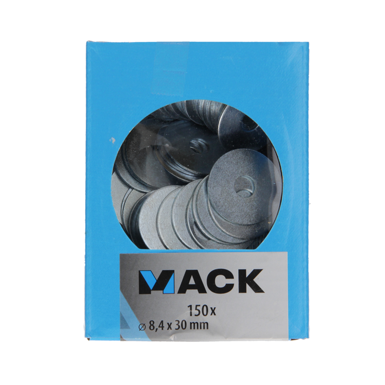 Chargez l'image dans la visionneuse de la galerie, Mack 1007123 - carrosserieringen 150 st 8,4 x 30 mm | 5 stuks
