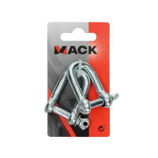 Mack 1008468 - 2 kelven recht 8mm verzinkt | 10 stuks