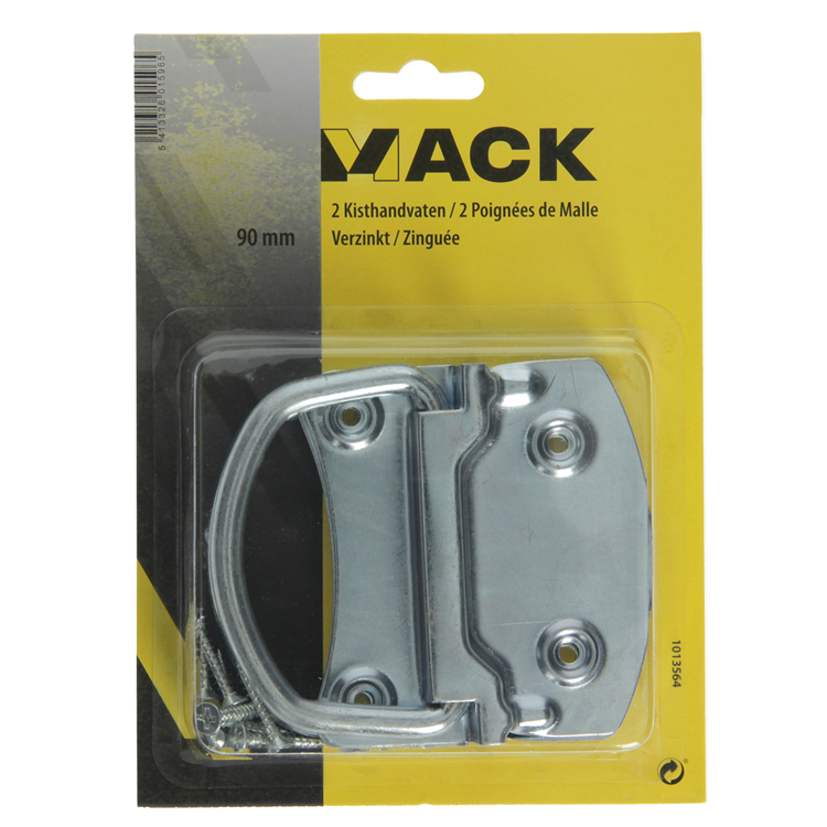 Laden Sie das Bild in Galerie -Viewer, Mack 1013564 - 2 kisthandvaten verzinkt 90mm | 5 stuks
