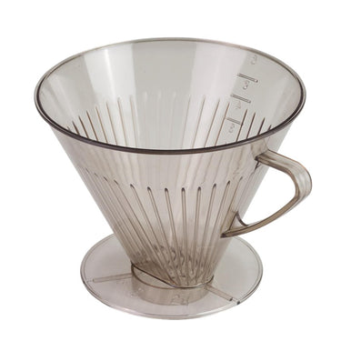 Metaltex koffie opzetfilter nr. 6 kunststof groot met greep