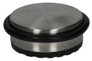 Mack 1005318 - zware deurstop inox look 1,3 kg ø 95 mm 1 st pc | 6 stuks