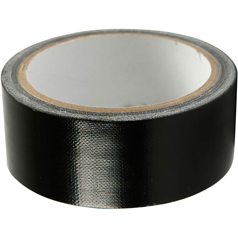 Load image into Gallery viewer, Creativ company https: www.cchobby.nl canvas-tape-b-38-mm-zwart-25-m-1-rol
