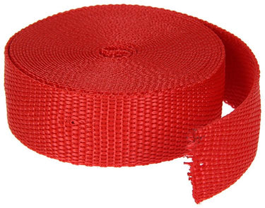 Mack 1006127 - polyamideband rood 25mm-4m | 6 stuks