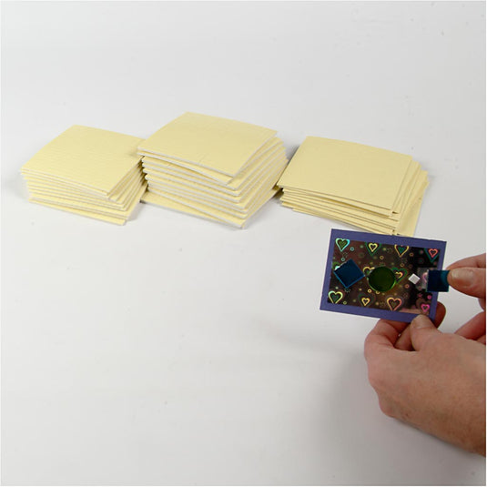 Https: www.cchobby.nl 3d-foam-pads-afm-5x5-mm-dikte-1-2-3-mm-30x400-stuk-1-doos