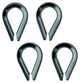 Mack 1006868 - 4 verzinkte kousen bl 3mm | 5 stuks
