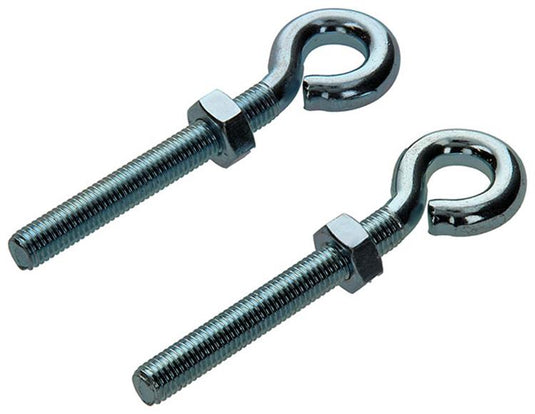 Mack 1006882 - 2 oogbouten verzinkt + moer m10x80 bl | 5 stuks
