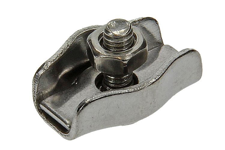 ギャラリービューアに画像をロードする, Mack 1006893 - 2 staaldraadklemmen simplex inox 1,5-3mm bl | 5 stuks
