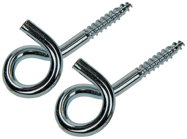 Afbeelding laden in galerijviewer, Mack 1006904 - 2 krulhaken 100mm verzinkt | 5 stuks
