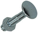 Mack 1007064 - houtbout + moer verzinkt 50 st8 x 120 mm | 2 stuks