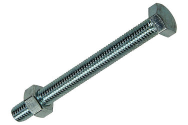 Mack 1007081 - tapbout + moer verzinkt 50 st 8 x 80 mm | 2 stuks