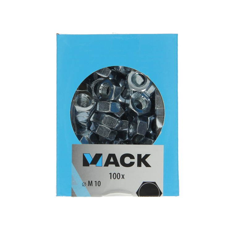 Laden Sie das Bild in Galerie -Viewer, Mack 1007098 - zeskantmoeren 100 st m10 | 5 stuks
