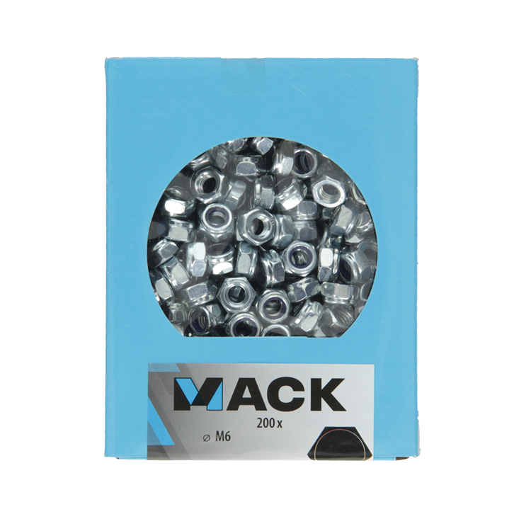 Afbeelding laden in galerijviewer, Mack 1007105 - borgmoeren 200 st m6 | 5 stuks
