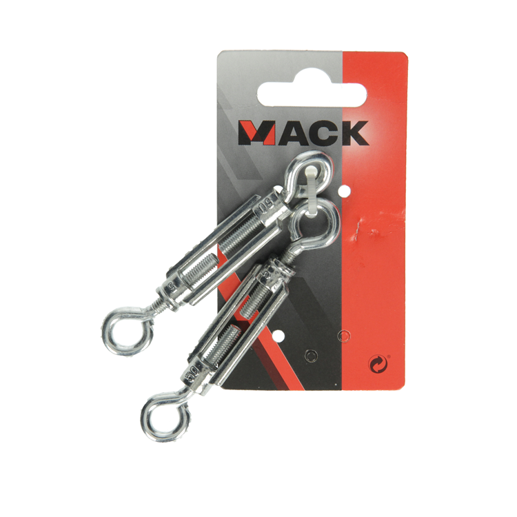 Chargez l'image dans la visionneuse de la galerie, Mack 1008470 - 2 spanners 2 ogen m5 x 50mm verzinkt | 10 stuks
