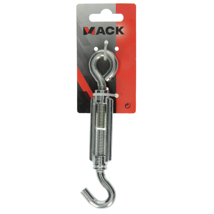Laden Sie das Bild in Galerie -Viewer, Mack 1008496 - 1 spanner oog + haak m10 x 80mm verzinkt | 10 stuks
