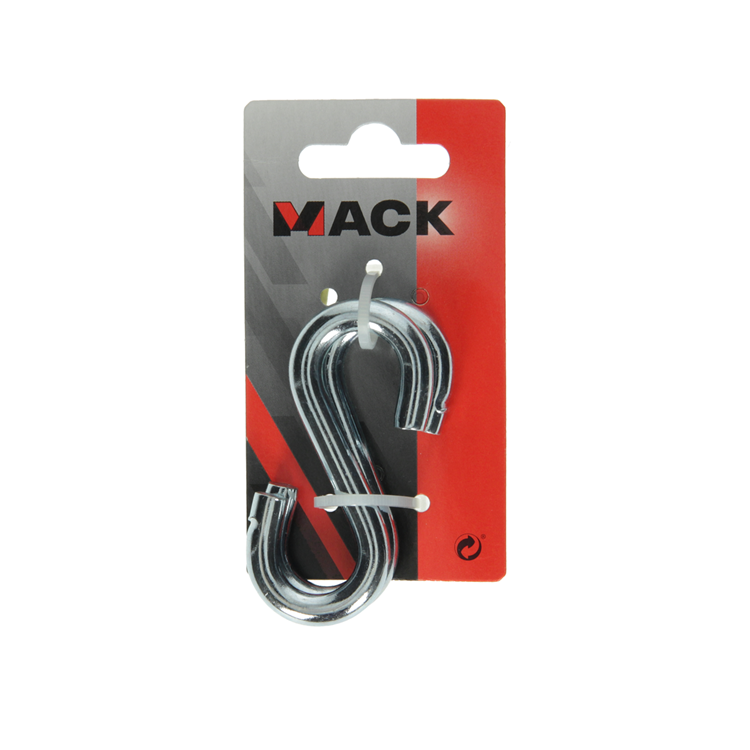 Laden Sie das Bild in Galerie -Viewer, Mack 1008522 - 2 open s-haken 8,0 x 75mm verzinkt | 10 stuks
