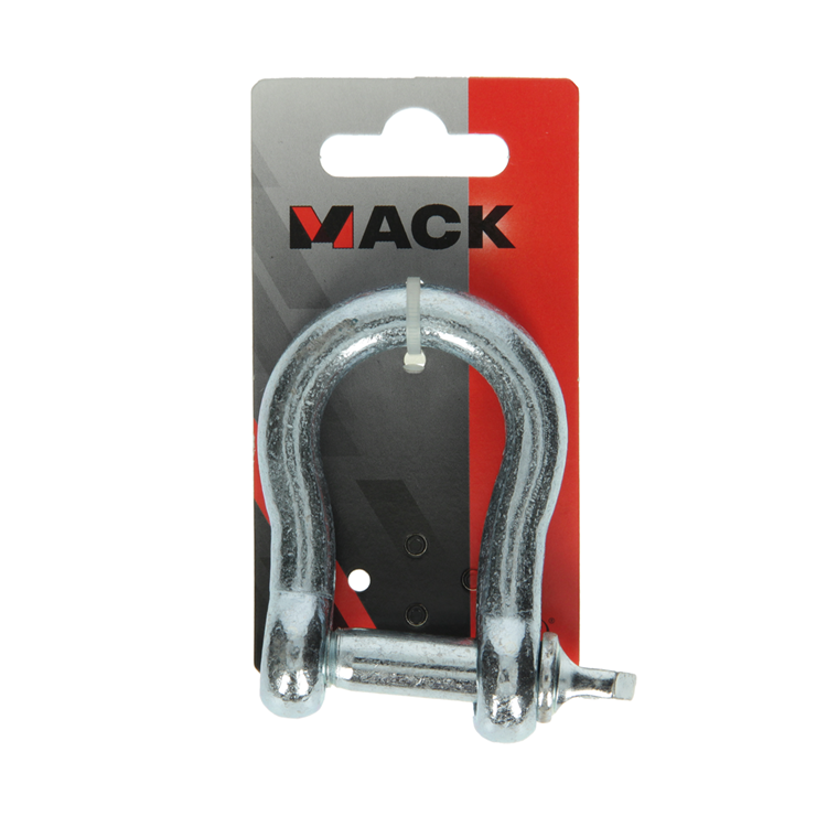 Afbeelding laden in galerijviewer, Mack 1008531 - 1 kelf ovaal 12mm verzinkt | 10 stuks
