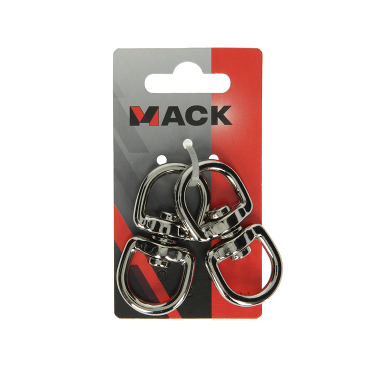 Afbeelding laden in galerijviewer, Mack 1008532 - 2 draainagels vernikkeld 20x20mm k | 5 stuks
