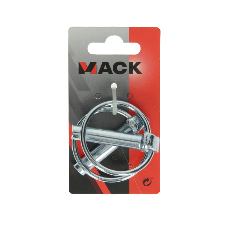 Afbeelding laden in galerijviewer, Mack 1008538 - 2 plooibare borgpennen 10mm verzinkt | 10 stuks
