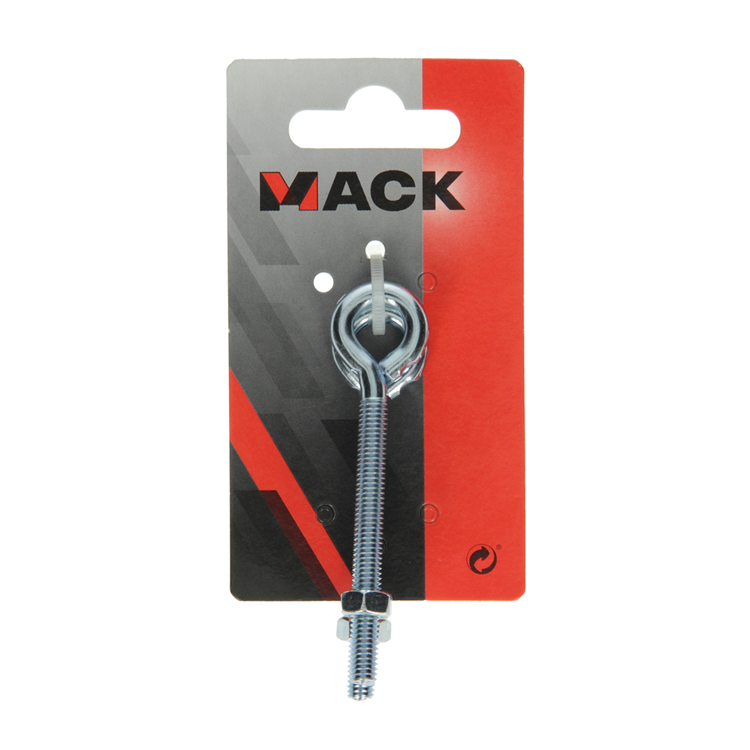 Afbeelding laden in galerijviewer, Mack 1008548 - 2 oogbouten + moer m6 x 60mm verzinkt | 10 stuks
