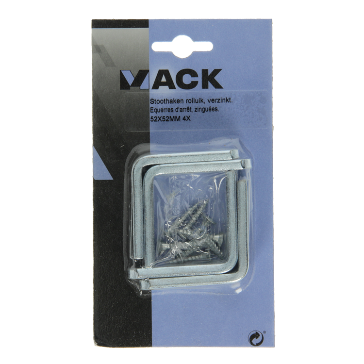 Chargez l'image dans la visionneuse de la galerie, Mack 1010110 - 4 stoothaken vr rolluik verzinkt 52x54mm | 5 stuks
