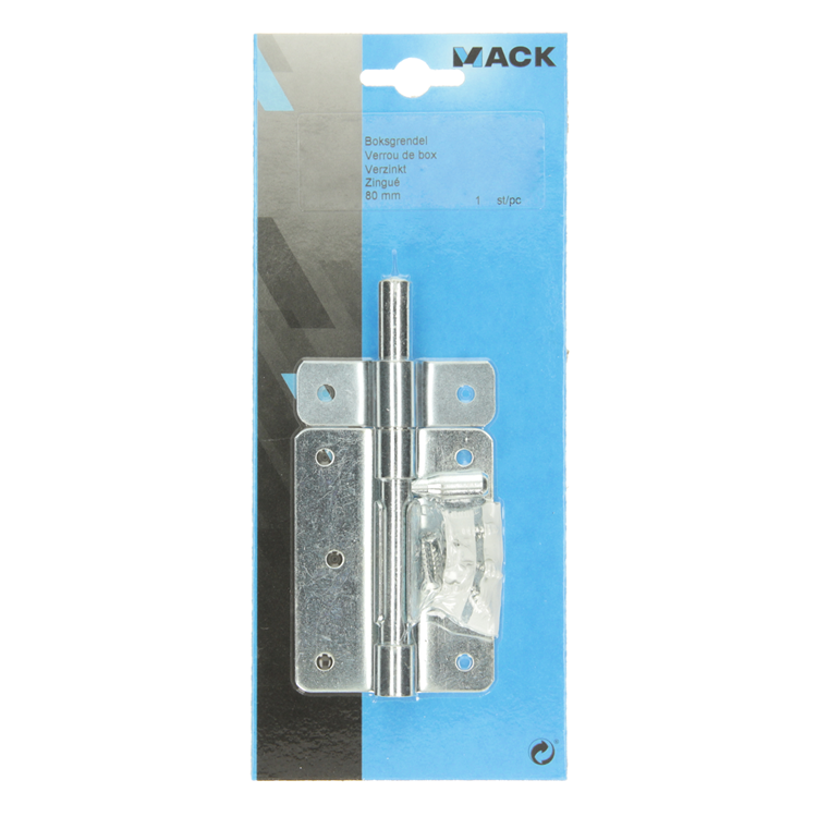Cargue la imagen en el visor de la galería, Mack 1013327 - 1 boksgrendel verzinkt 80mm | 5 stuks
