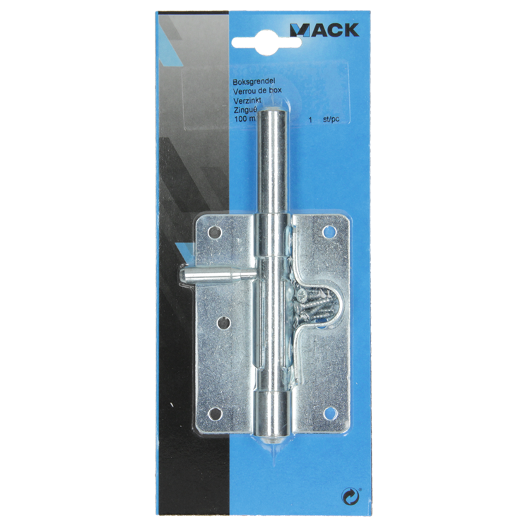 Laden Sie das Bild in Galerie -Viewer, Mack 1013328 - 1 boksgrendel verzinkt 100mm | 5 stuks
